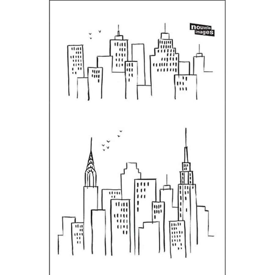 Draeger Paris Sticker Transfert New York Skyline Best