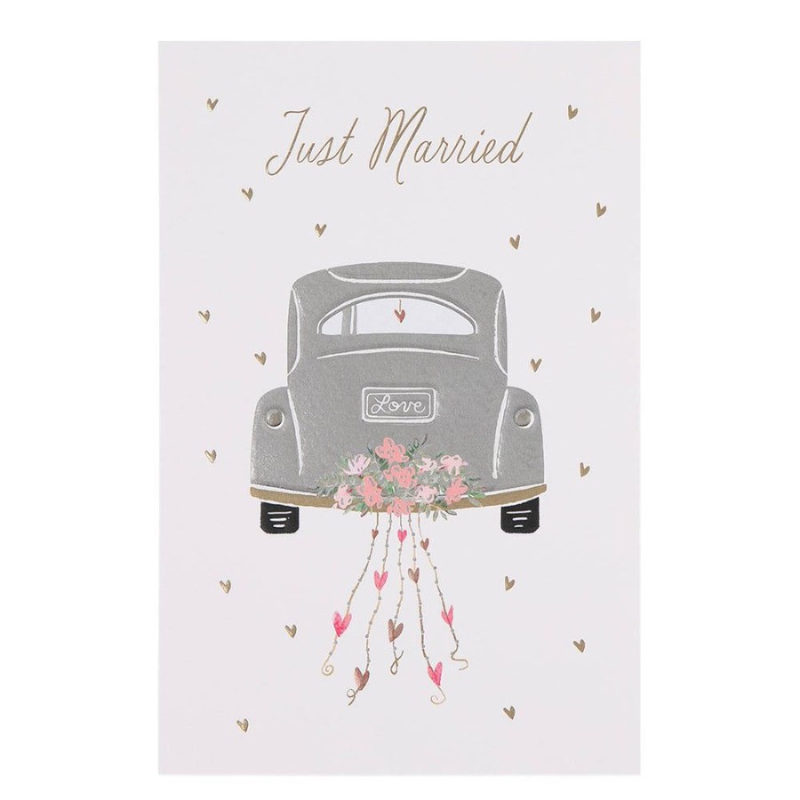 Draeger Paris Carte Mariage Just Married Wholesale