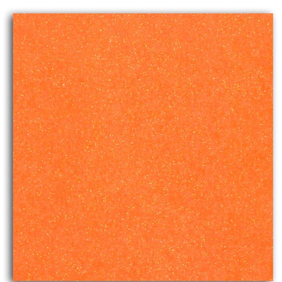 Toga Tissu Paillete Thermocollant - Orange Fluo Clearance