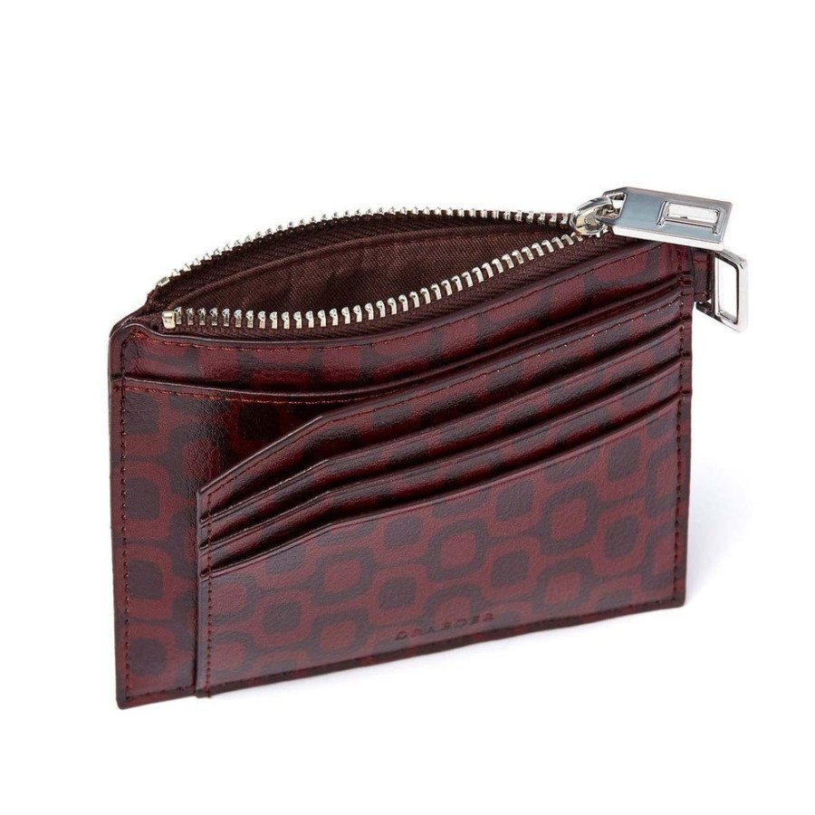 Draeger Paris Porte-Cartes Zippe - 7 Compartiments - 100% Cuir - Homme Online