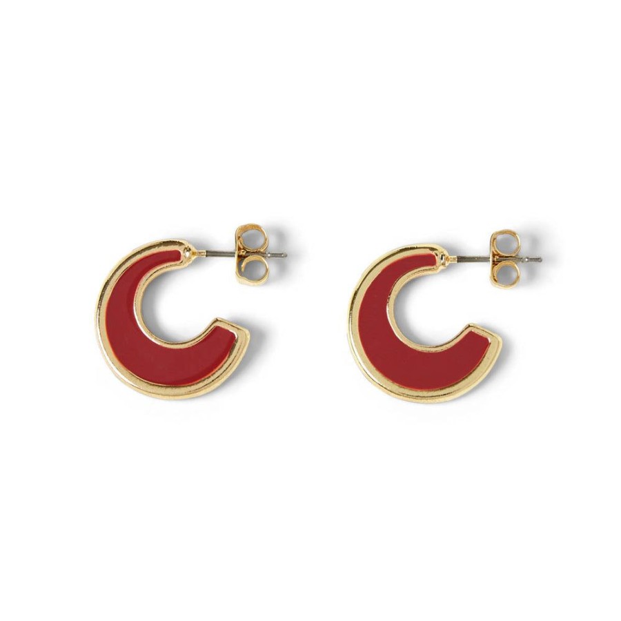 Draeger Paris Boucles D'Oreilles Creoles Email Epice Best