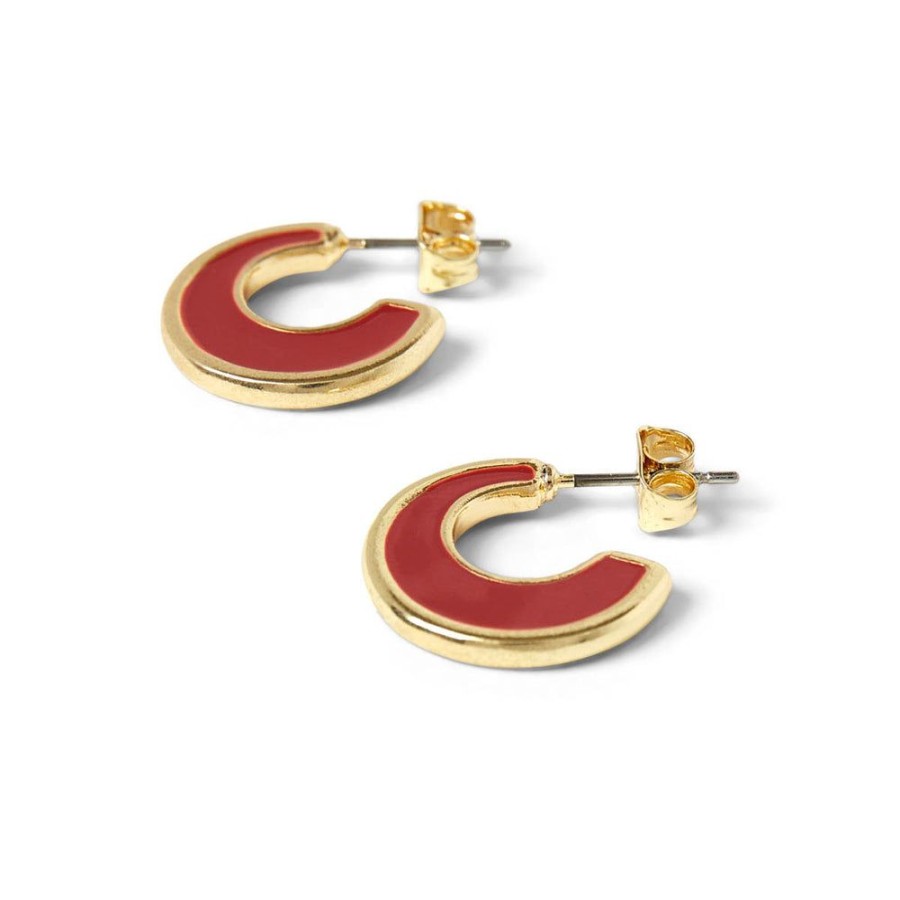 Draeger Paris Boucles D'Oreilles Creoles Email Epice Best