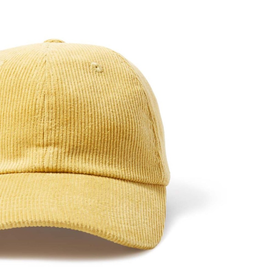 Draeger Paris Casquette En Velours Jaune Moutarde Hot