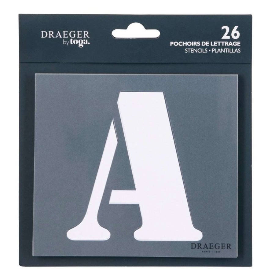 Toga 26 Pochoirs Lettres 5 Cm Wholesale