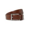 Draeger Paris Ceinture Surpiquee En Cuir Lisse - Camel Best