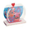 Hallmark Carte Saint-Valentin Pop Up 3D - Poissons Best