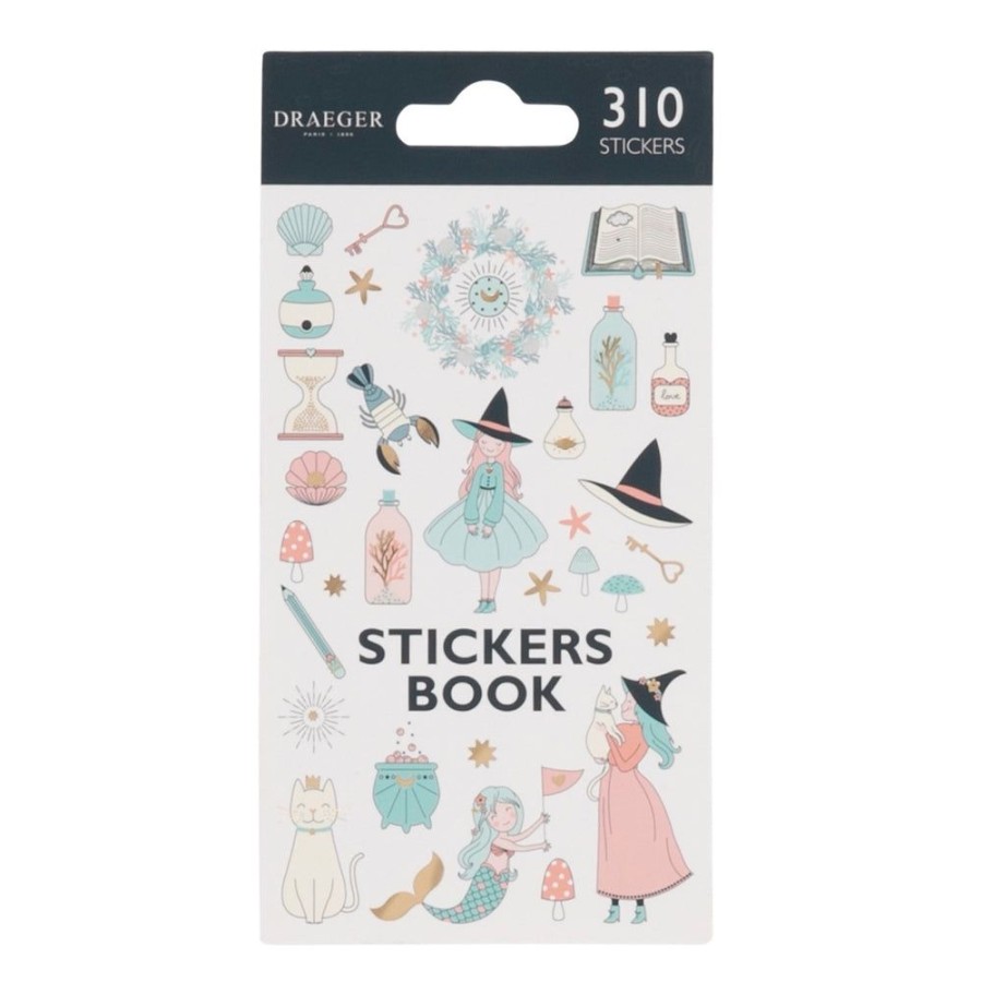 Draeger Paris Stickers Autocollants - Sorcieres Et Sirenes - 310 Pieces Hot