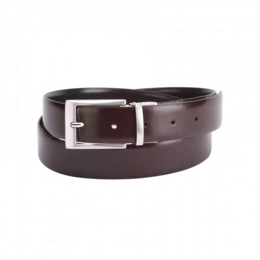 Tie Rack Ceinture Homme Reversible En Cuir - Noir Marron Online