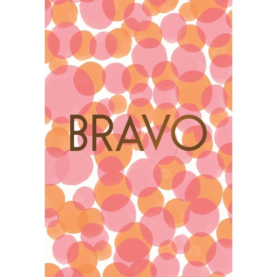 Hallmark Carte Bravo Orange New