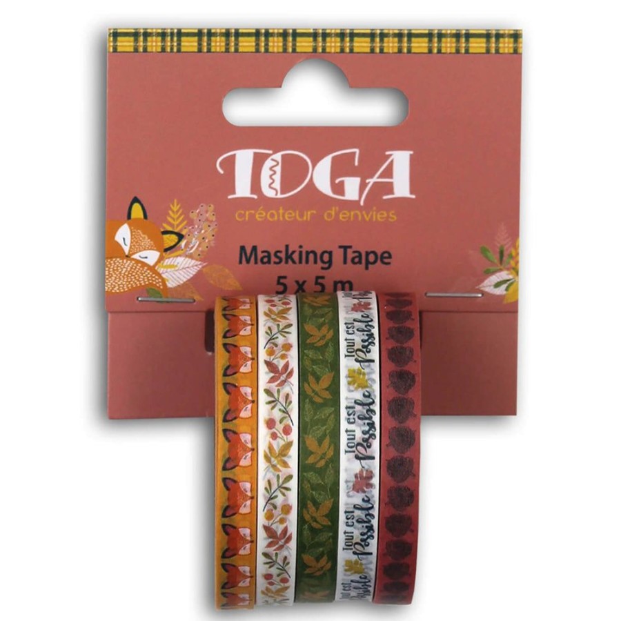 Toga Mini Rubans Masking Tapes Fleuri Wholesale