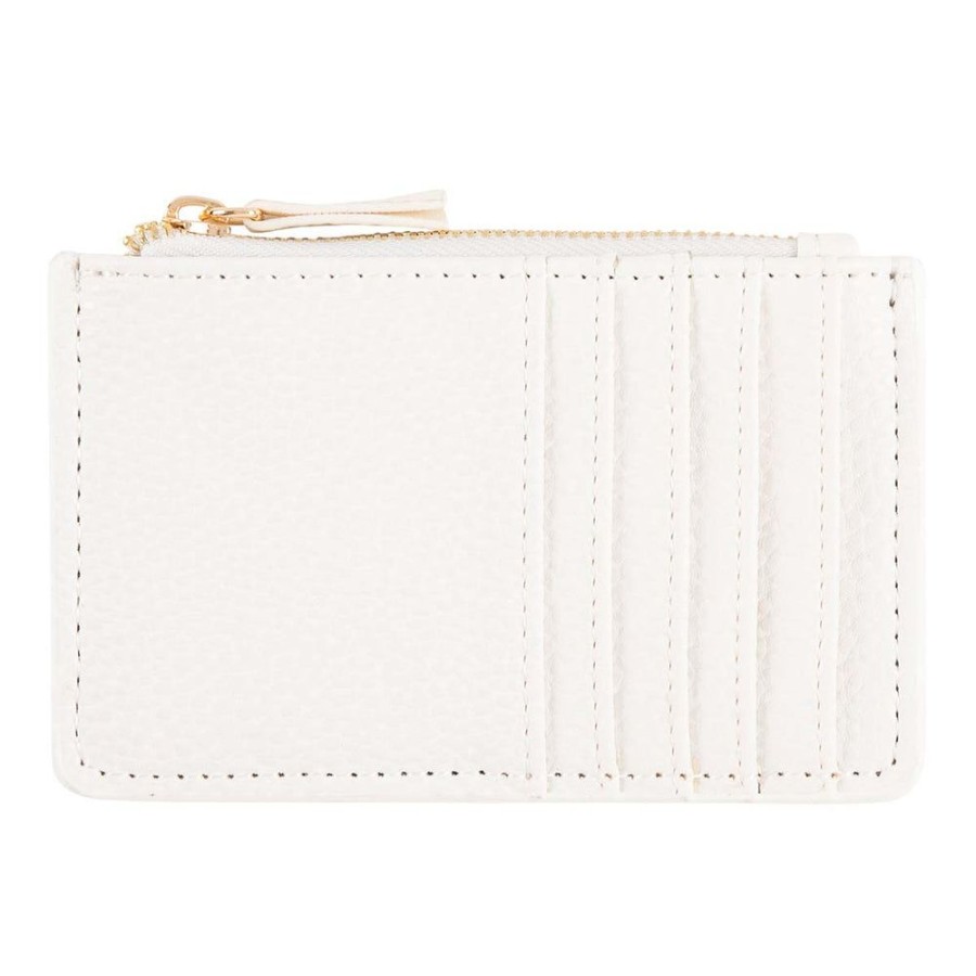 Draeger Paris Porte-Cartes Zippe - Blanc Hot