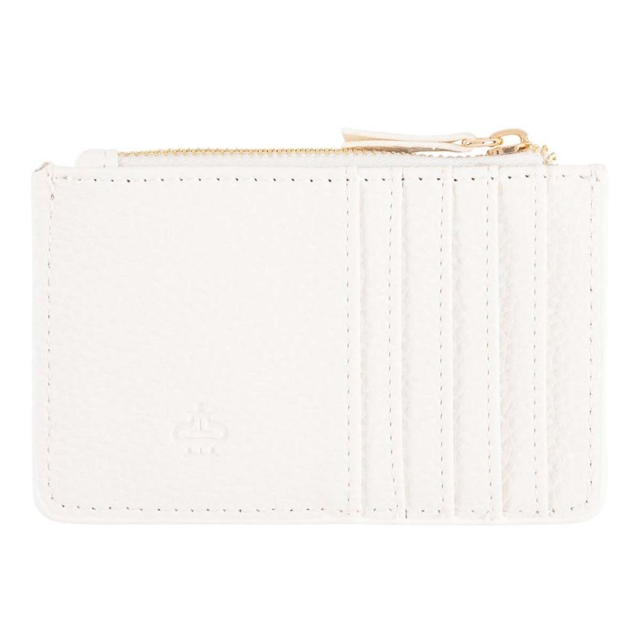 Draeger Paris Porte-Cartes Zippe - Blanc Hot