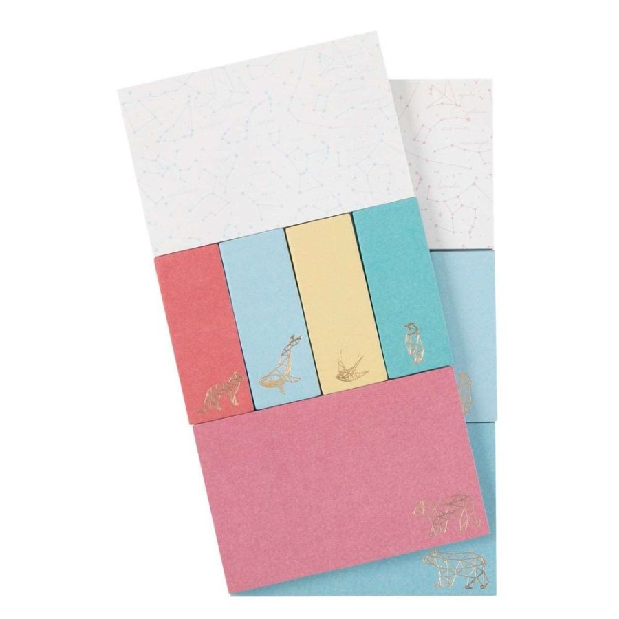 Draeger Paris 12 Blocs De Sticky Notes - Animaux Clearance