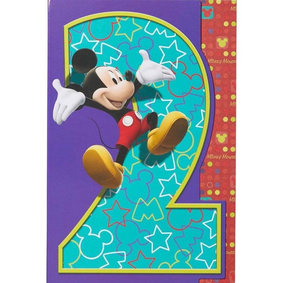 Draeger Paris Carte Anniversaire 2 Ans Mickey New