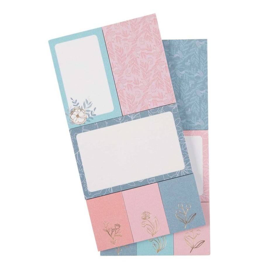 Draeger Paris 12 Blocs De Sticky Notes - Pastel, Floral Wholesale