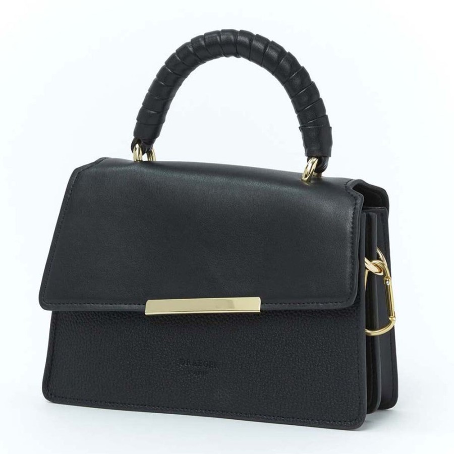 Draeger Paris Sac En Cuir Morgane Noir Best