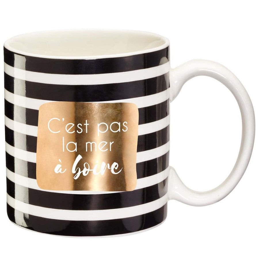 Draeger Paris Mug Cadeau C'Est Pas La Mer A Boire Hot