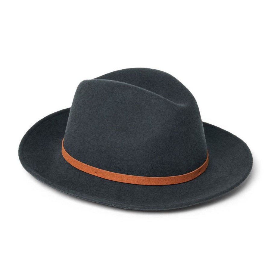 Draeger Paris Fedora Galon Noeud En Laine - Gris Clearance