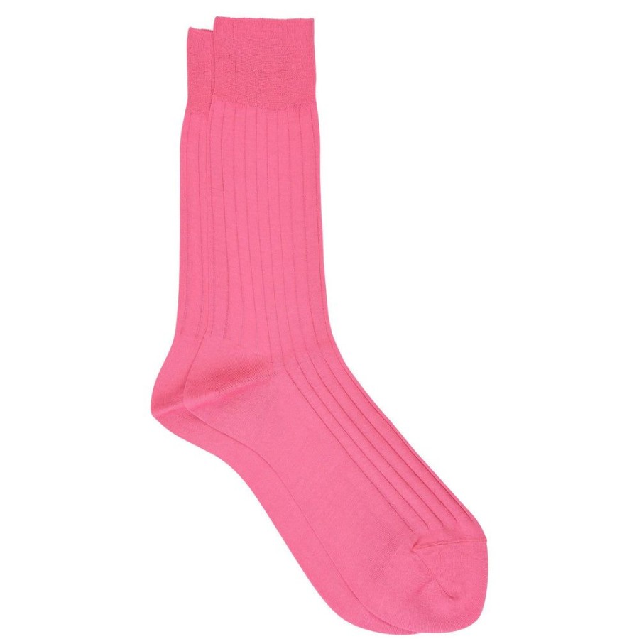 Tie Rack Chaussettes Unies Fuchsia Online