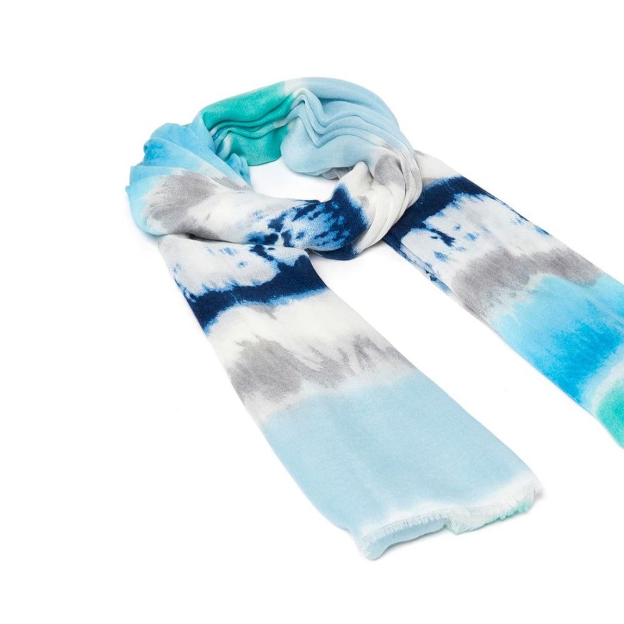 Draeger Paris Etole Tie And Dye - Turquoise Gris Best