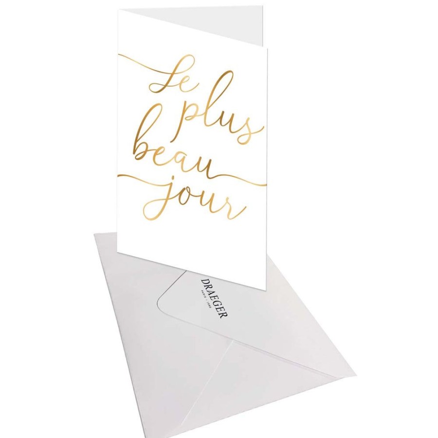 Draeger Paris Carte Mariage Le Plus Beau Jour Best