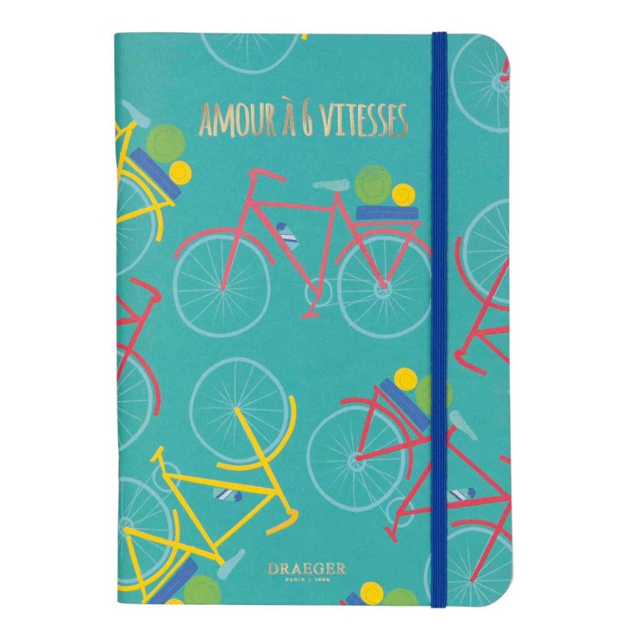 Draeger Paris Carnet A5 Imprime Velo Clearance