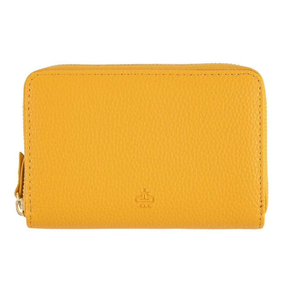 Draeger Paris Portefeuille Femme - Jaune Moutarde Hot