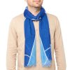 Draeger Paris Foulard Imprime New York - Bleu- Homme - 70X180 Cm - Draeger New