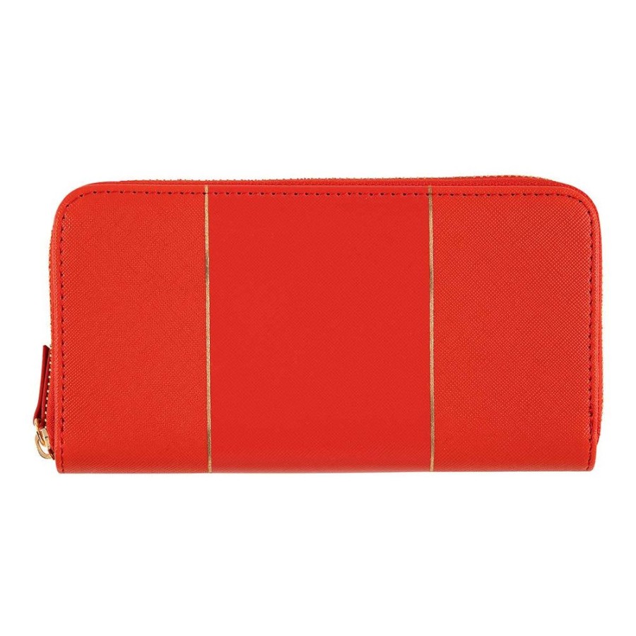 Draeger Paris Grand Portefeuille Femme - Rouge Online