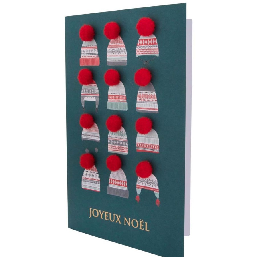 Hallmark Carte Joyeux Noel Pompons Best