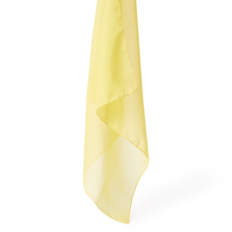 Tie Rack Tour De Cou Uni Jaune New