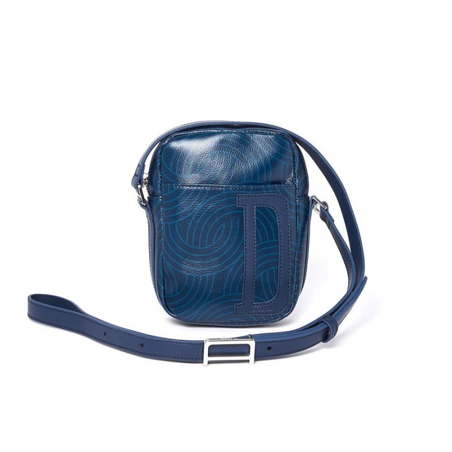 Draeger Paris Sacoche Messenger Bandouliere - Bleue - 100% Cuir - Bandouillere Ajustable - Homme Wholesale