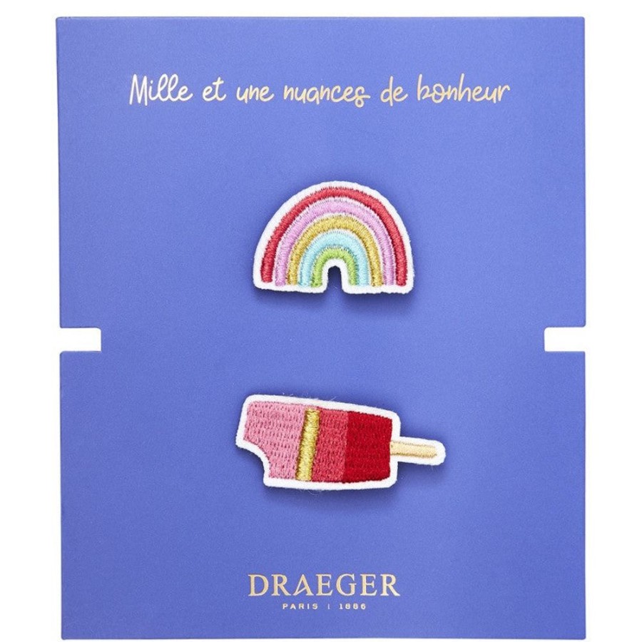 Draeger Paris Broche Brodee Arc-En-Ciel Wholesale