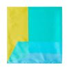 Draeger Paris Grand Carre De Soie Pop - Turquoise Jaune Clearance