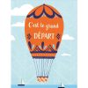 Hallmark Carte Depart Montgolfiere 3D Online