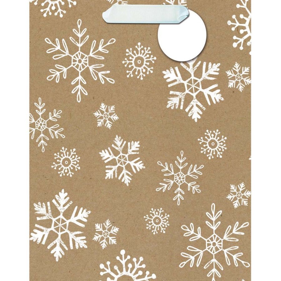 Draeger Paris Sac Cadeau Grand Format Flocons Blancs Wholesale