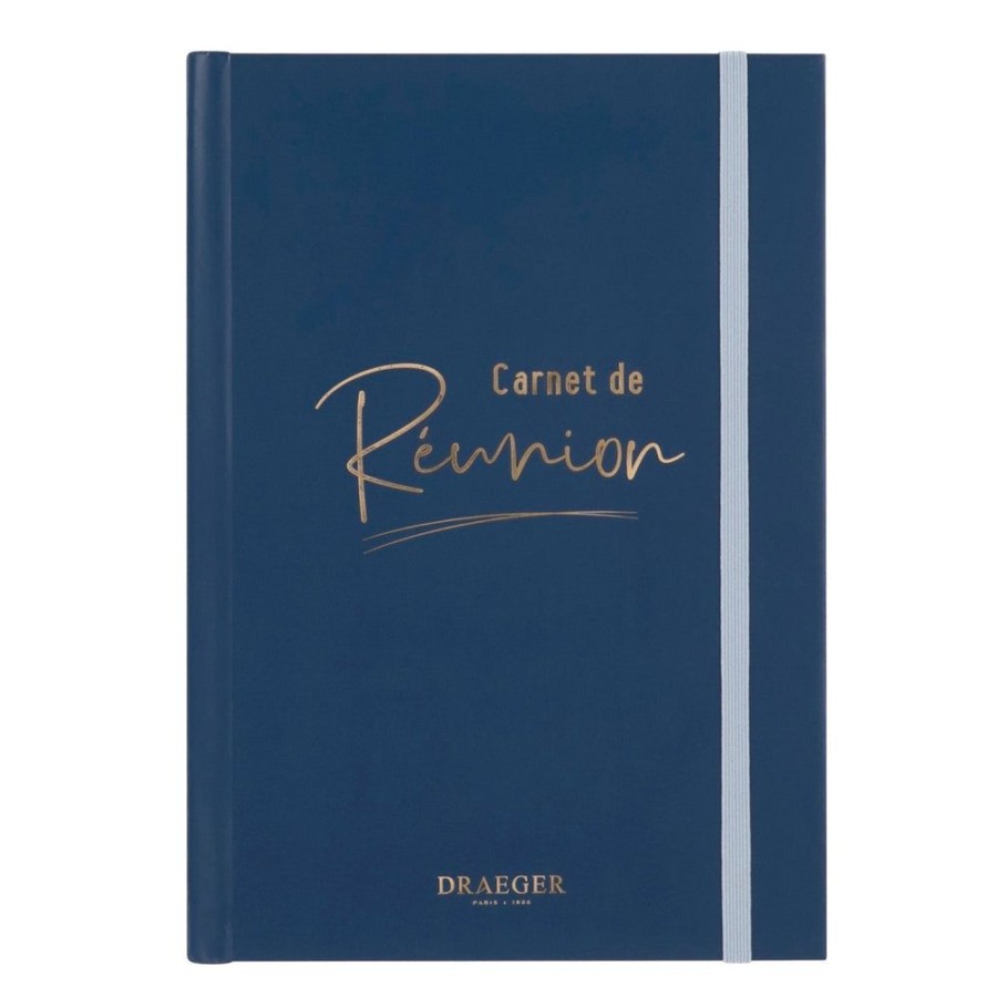 Draeger Paris Carnet De Reunion A5 - Fermeture Elastique Hot