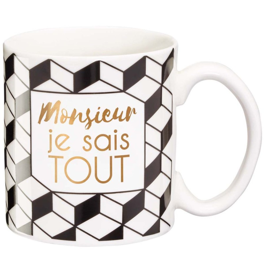 Draeger Paris Mug Cadeau Monsieur Je Sais Tout Online