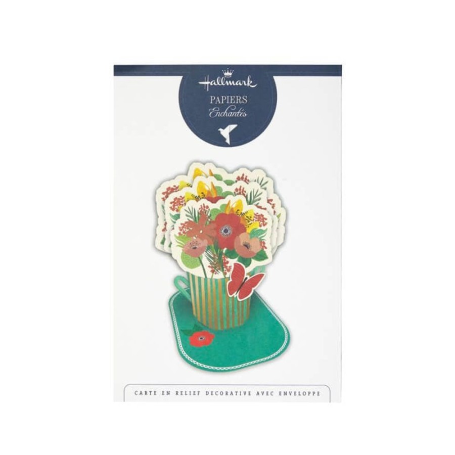 Hallmark Carte Pop Up 3D - Bouquet De Fleurs Clearance