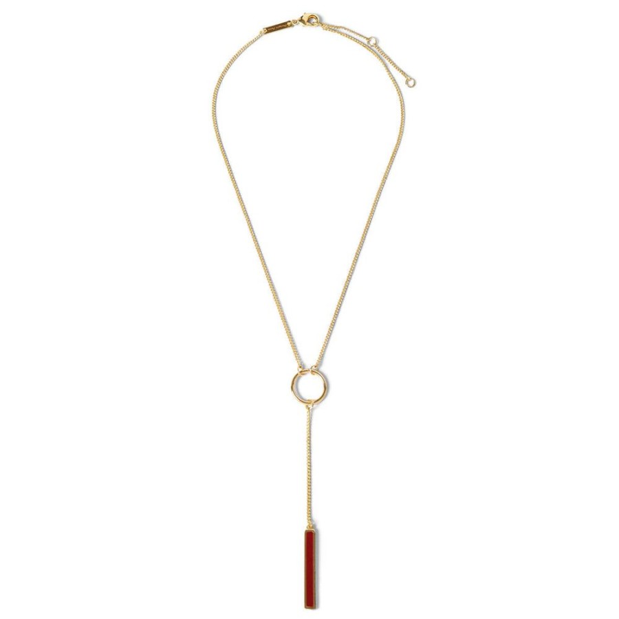 Draeger Paris Collier Email Epice - Rouge Online