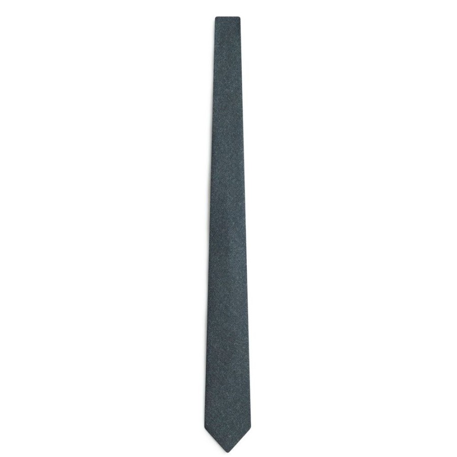 Tie Rack Cravate Homme Laine Gris Fonce New