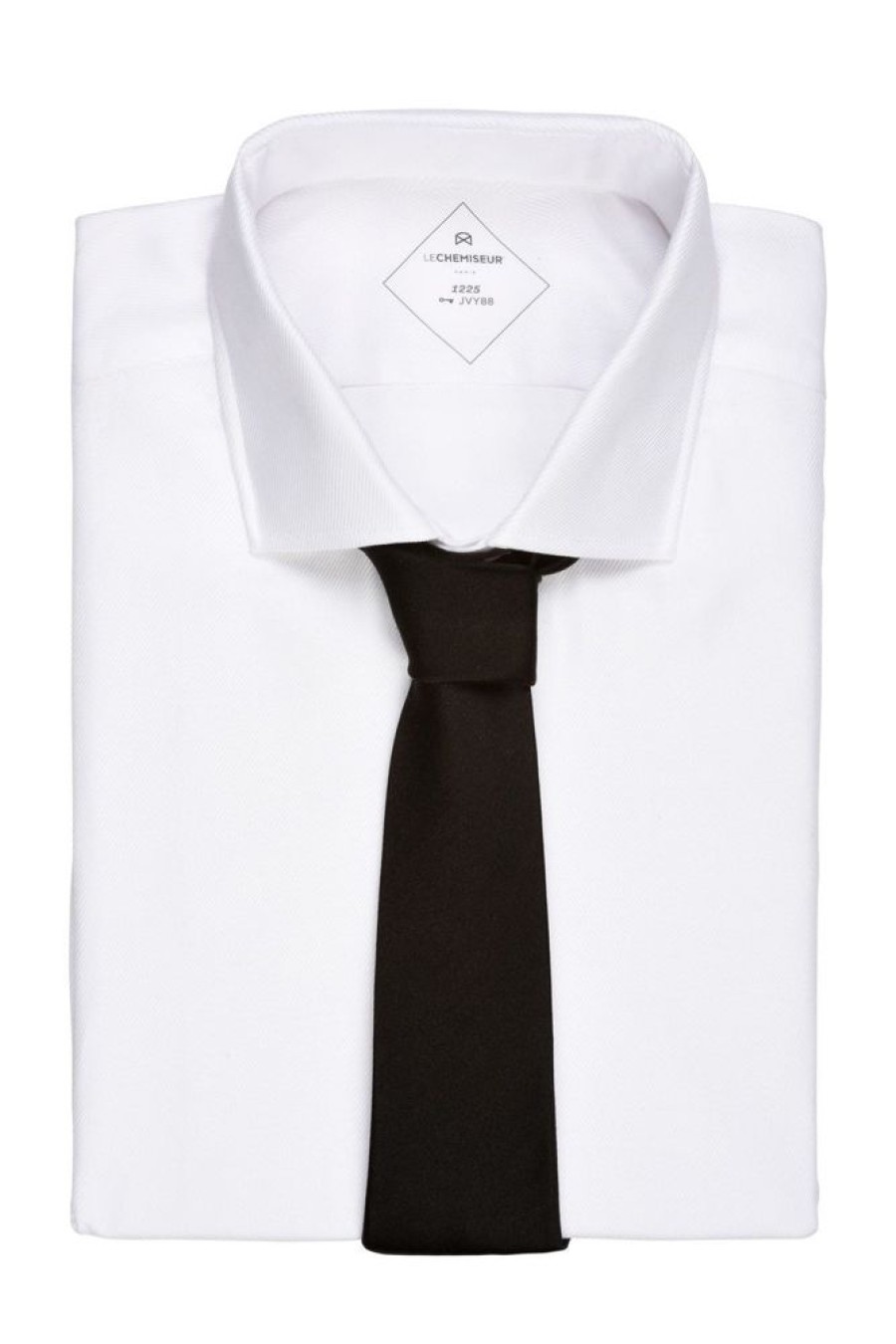 Tie Rack Cravate Homme Unie Satin Noir New