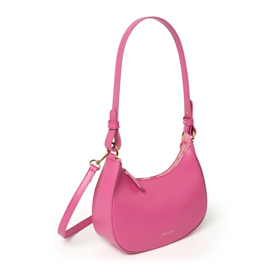 Draeger Paris Sac Baguette En Cuir - Rose Best