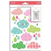 Toga Transfert Textile 15X21Cm - Nuages & Gouttes New