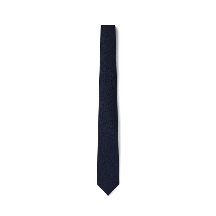 Tie Rack Cravate Satinee Bleu Marine Hot