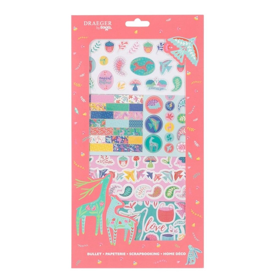 Toga Kit Stickers Autocollants Et Die Cuts Folk Online