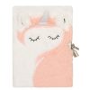 Draeger Paris Journal Intime Peluche Licorne Corail Hot