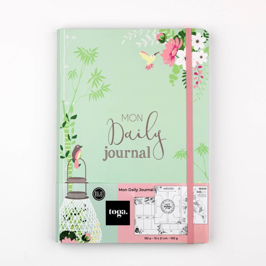 Toga Carnet Bullet Journal Bien-Etre Fleuri Wholesale