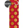 Draeger Paris Sac Cadeau Bouteille Rouge A Pois Dores New