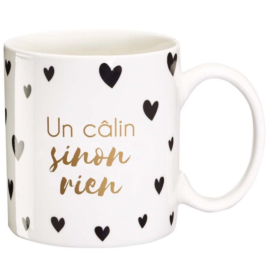 Draeger Paris Mug Cadeau Un Calin Sinon Rien Hot